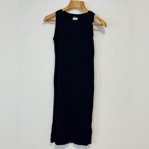 Thread & Supply Black Midi Dress